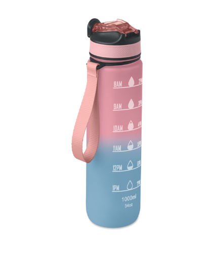Sports water bottle RPET 1L