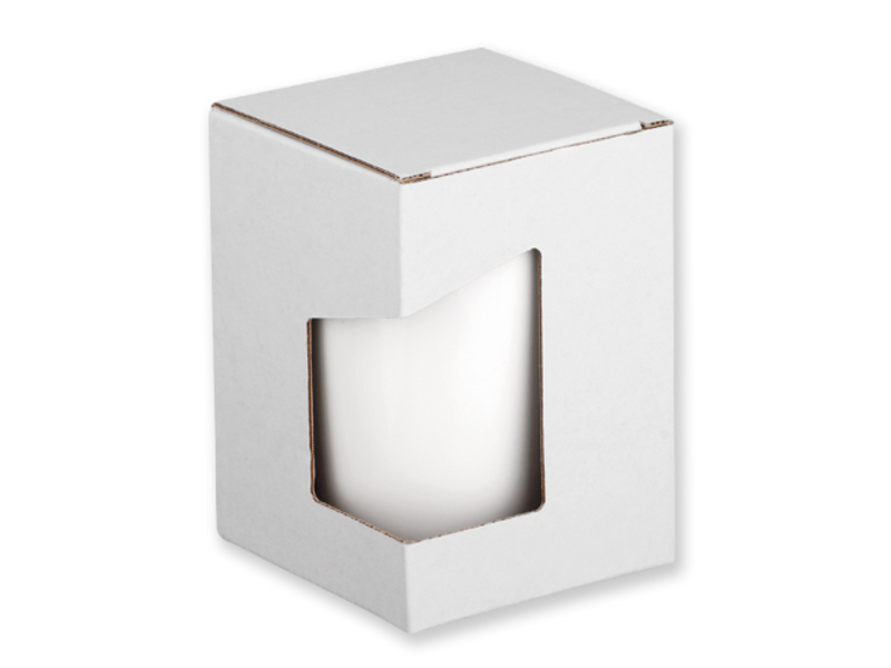 GB DUWAL paper gift box, White