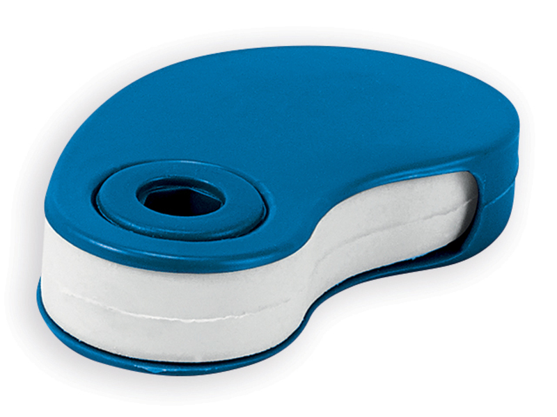 SIZA eraser in plastic cover, Blue