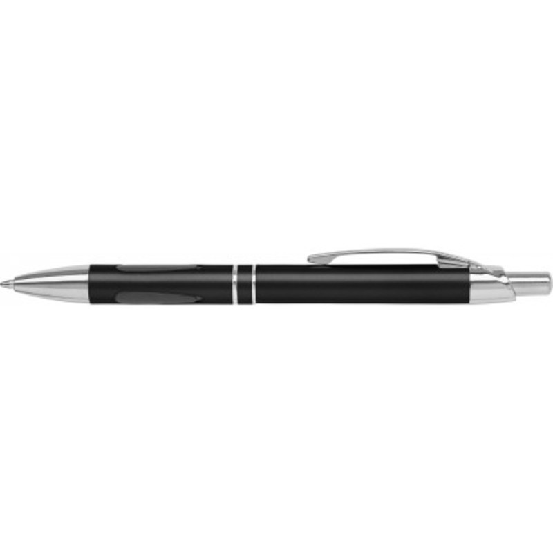 ABS ballpen with rubber grip pads