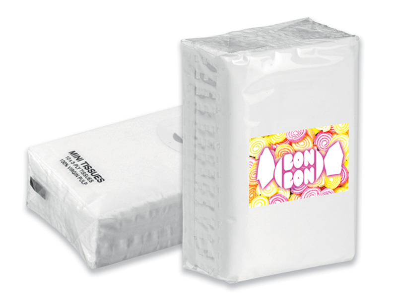 TISSUES papier tissues, 3 ply, 10 pcs, White