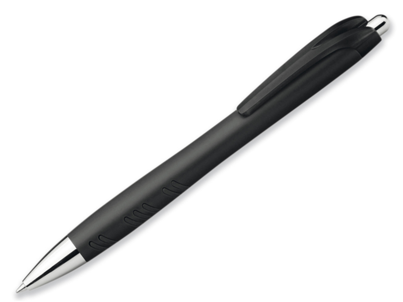 VINA plastic ball pen, blue refill, Black