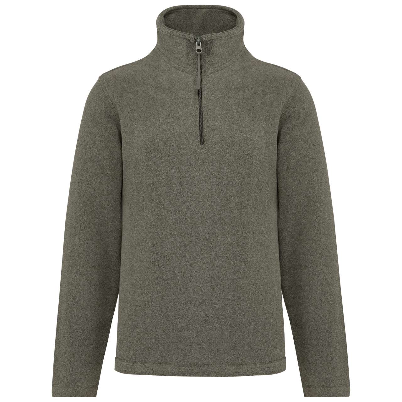 ENZO - ZIP NECK MICROFLEECE JACKET