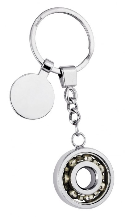 KEYCHAIN BEARING- WITH COIN