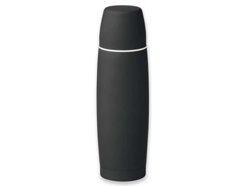 ZION stainless steel vacuum flask, 500 ml, Black