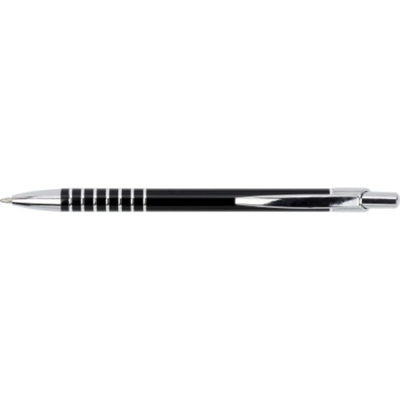 Aluminum ballpen.