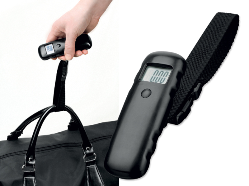 HEFTER luggage scale, Black