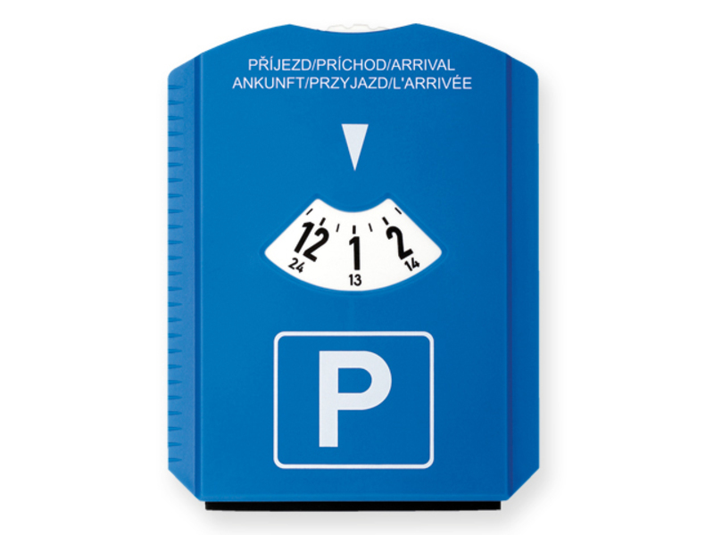 LAURIEN parking disc with scraper, Blue