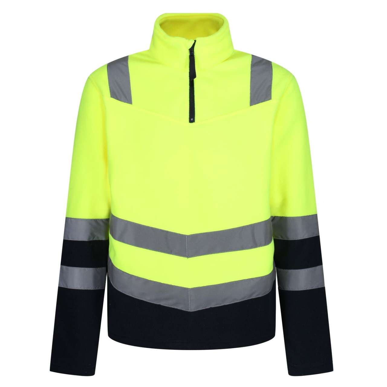 PRO HI-VIS HALF ZIP FLEECE TOP