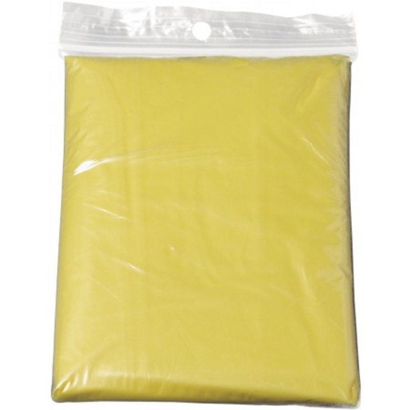 Foldable translucent poncho
