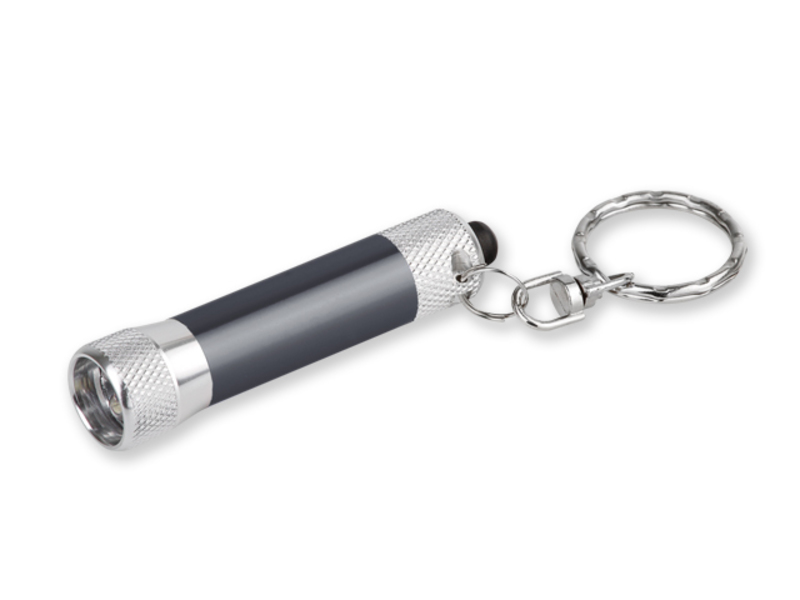 LAMP keychain torch 3 LED, Gun metal