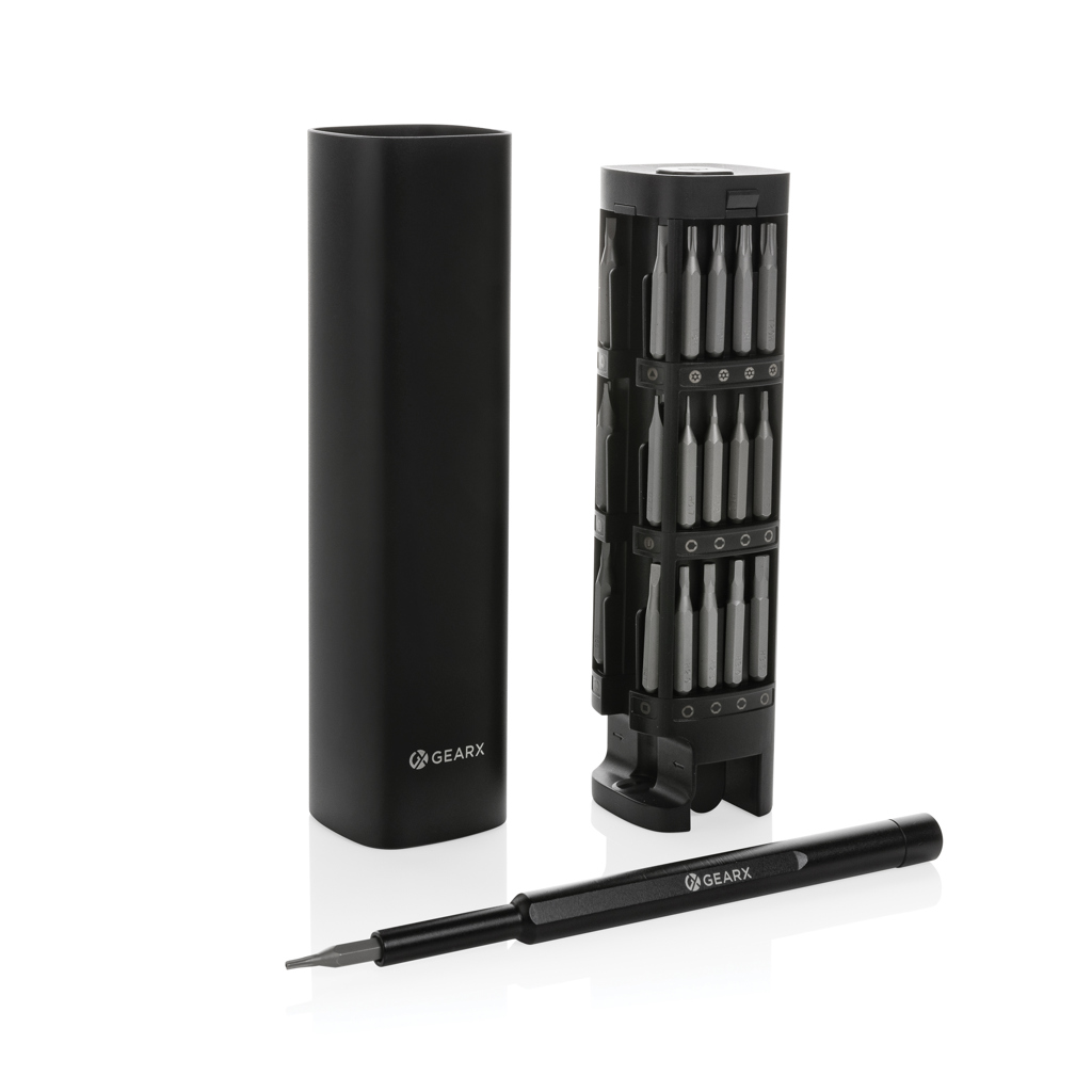 Gear X RCS recycled aluminium precision screwdriver set 46pc