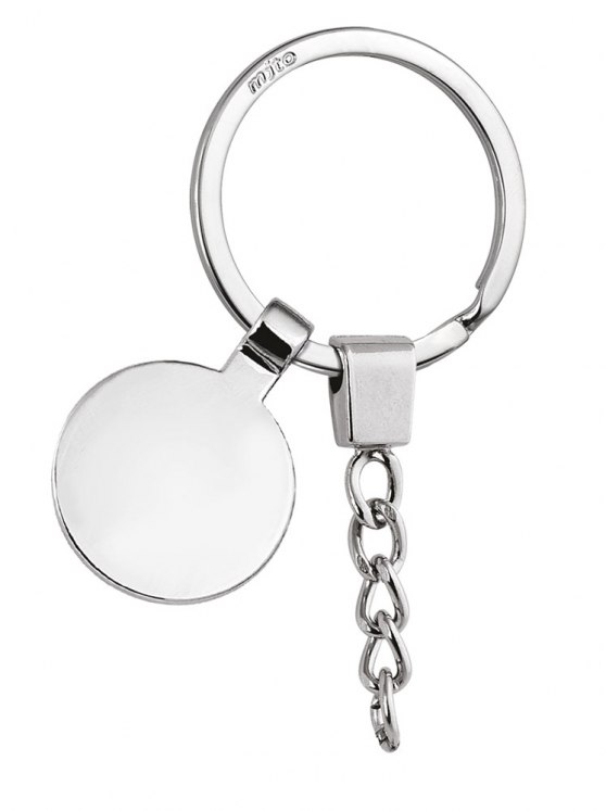 FLAT RING 35 mm WITH TOKEN AND CHAIN