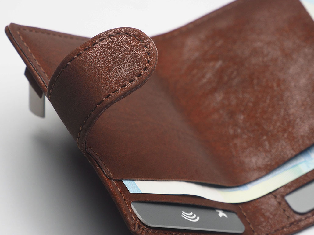 Rust PU leather