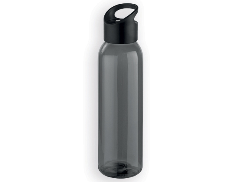 FERID plastic sports bottle, 600 ml, Black