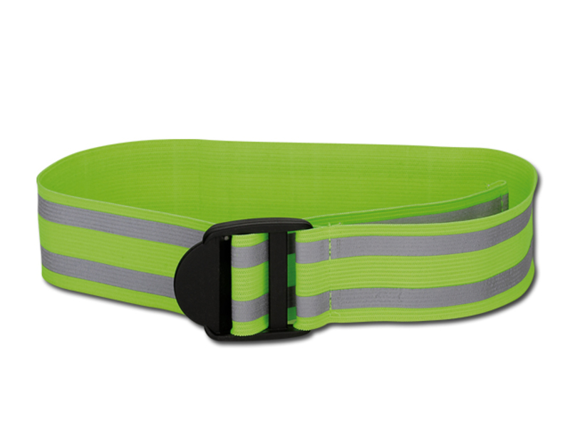 FLORIAN elastic reflective band, Hexachrome yellow