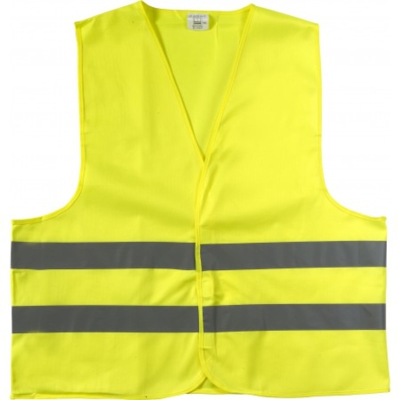 High visibility promotional safety jacket.