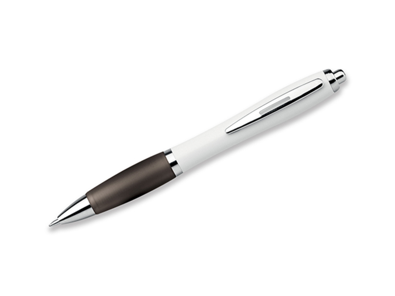 CHUCK plastic ball pen, blue refill, Black