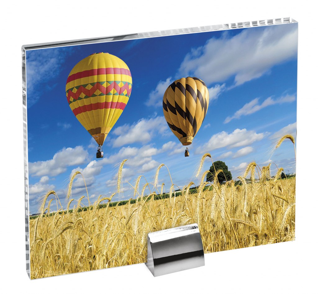 GLASS FOR SUBLIMATION W/ BUILT-IN STAND