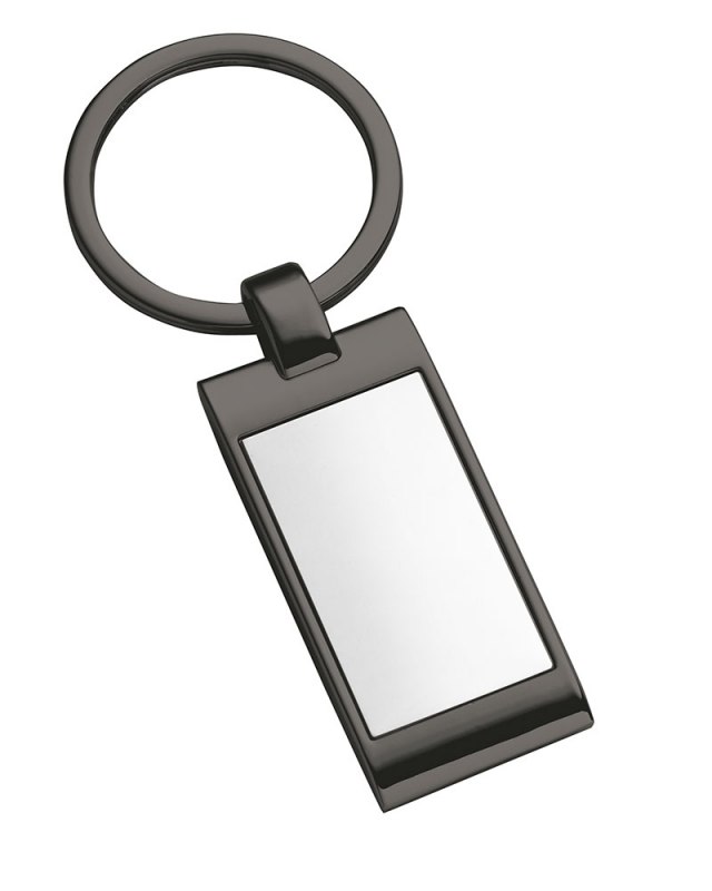 BRUNIT SHAPED RECTANGULAR KEY RING