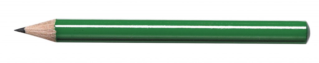 PENCIL GREEN d=7,3 length 87 mm
