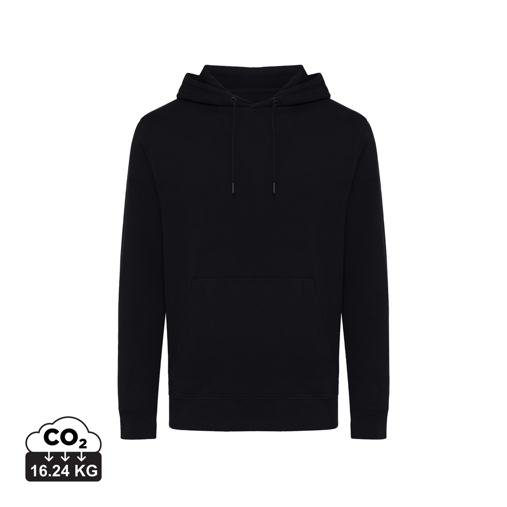 IQONIQ Rila lightweight recycled cotton hoodie
