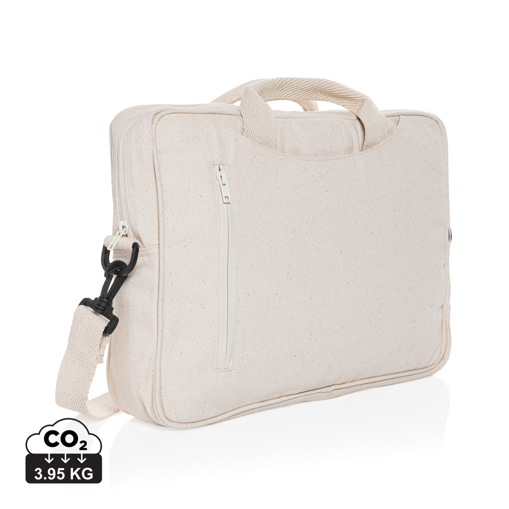 Laluka AWARE™ recycled cotton 15.4 inch laptop bag