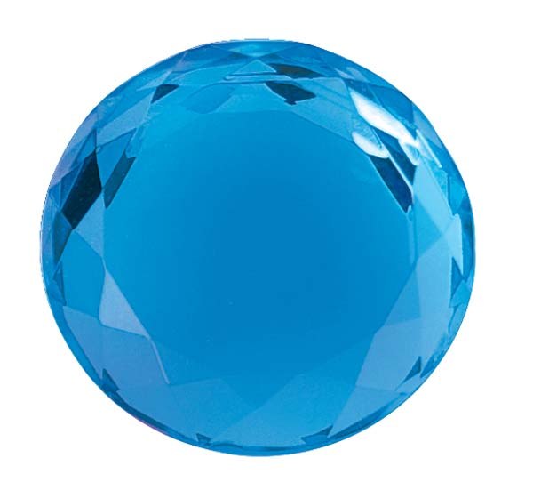 INSERT CRYSTAL BLUE - d=30 mm