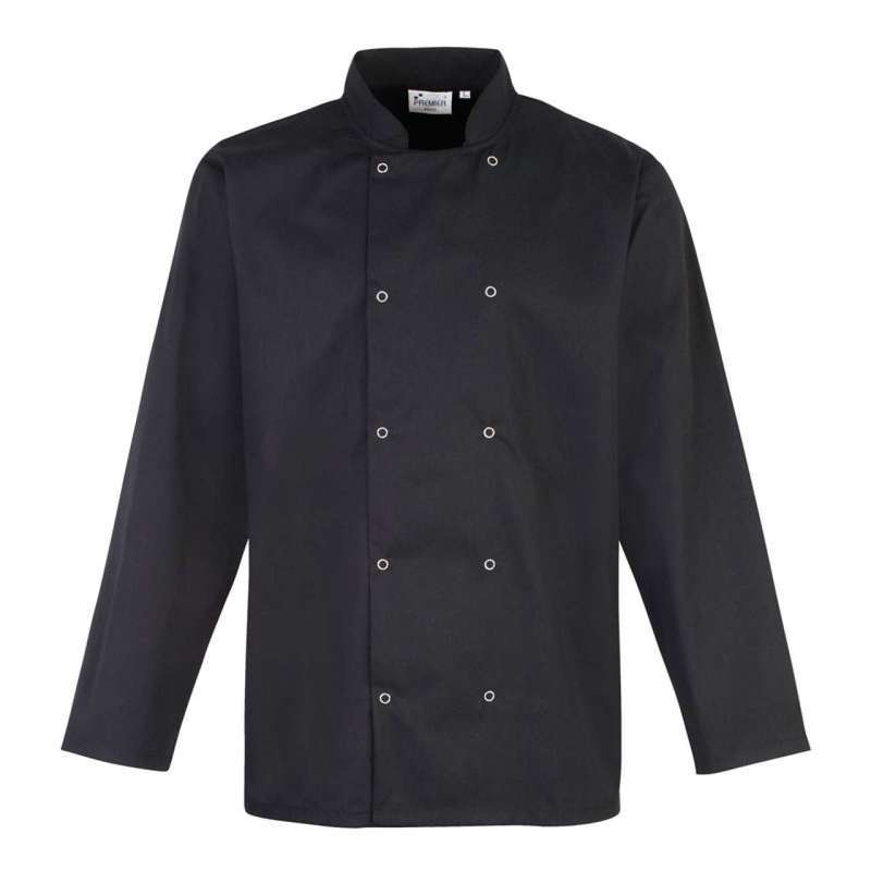 CHEF'S LONG SLEEVE STUD JACKET