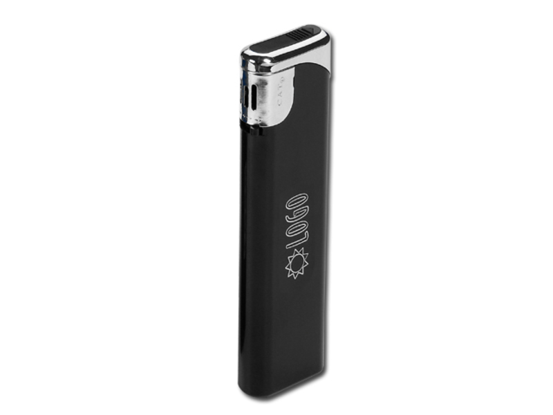 CAT piezzo lighter, refillable, Black