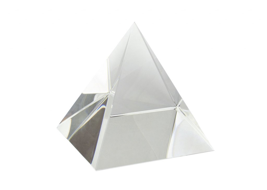 Piramide crystal k9 80x80x80 mm
