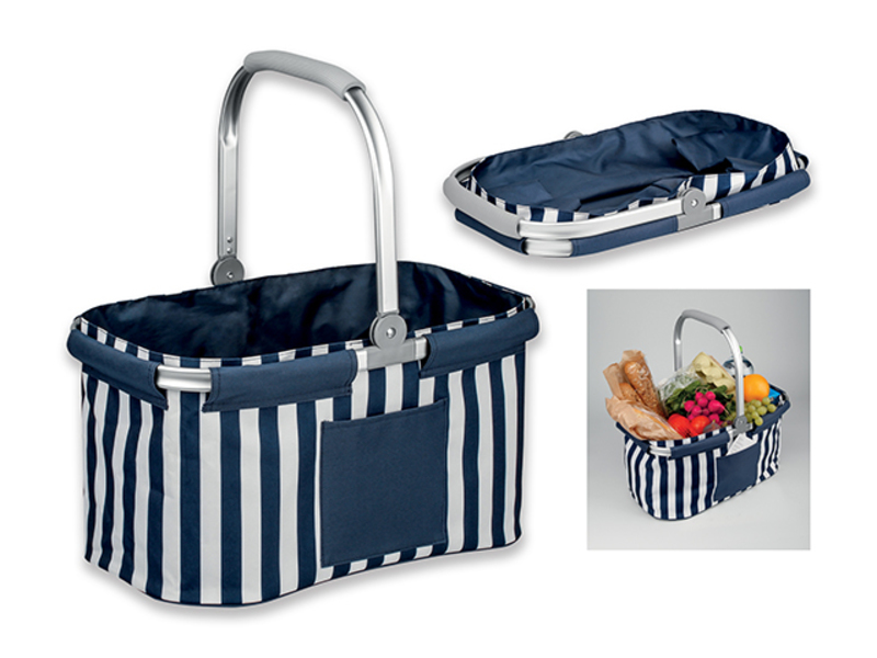 MEGALI polyester picnic basket, 600D, Blue