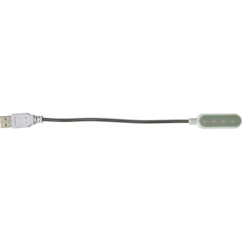 Plastic reading light with LED lighting