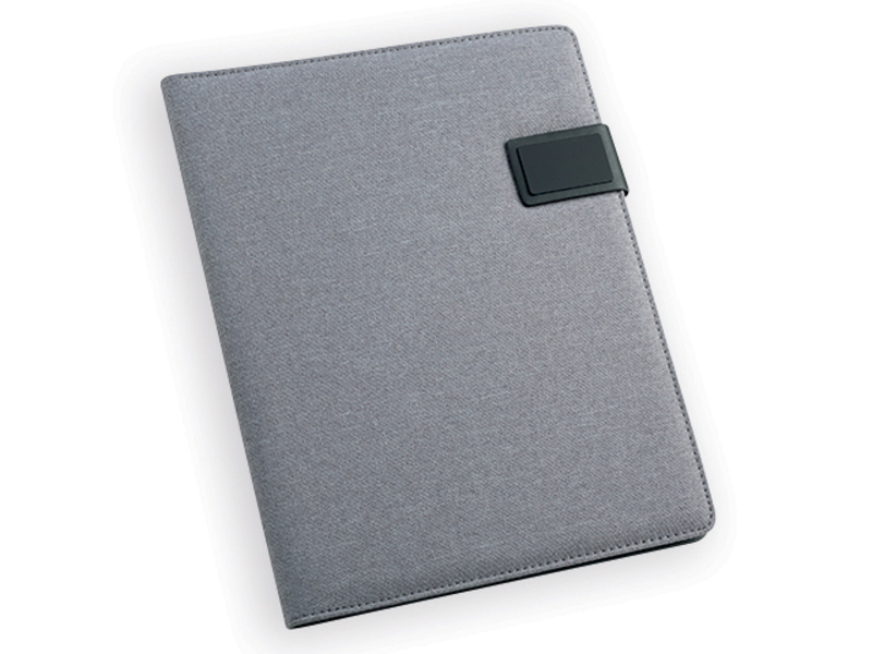 SABANG A4 portfolio with magnetic closure, Light grey