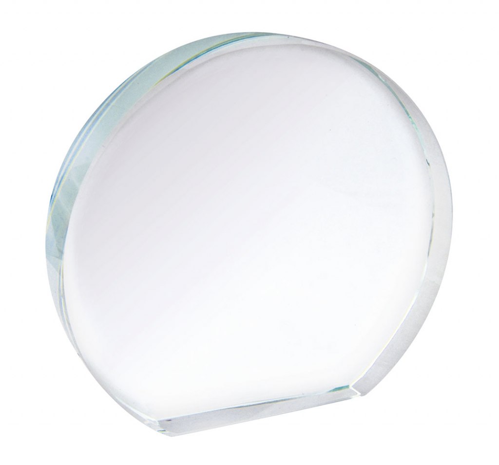 SEMI-ROUND GLASS diam.130x120-h19