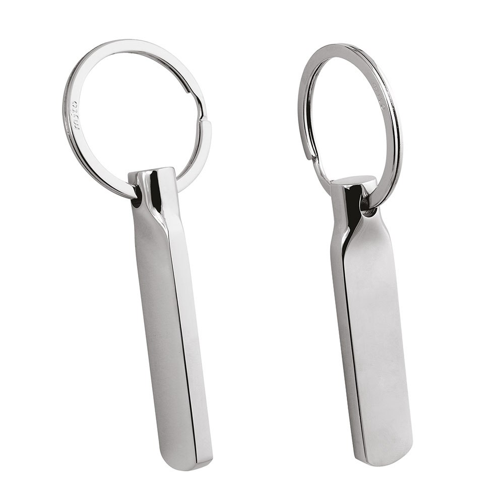 ECO BOX POLISHED METAL KEY RING