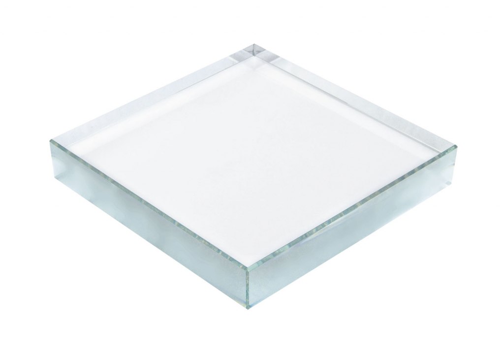 PAPERWEIGHT SQUARE 80x80x19 mm