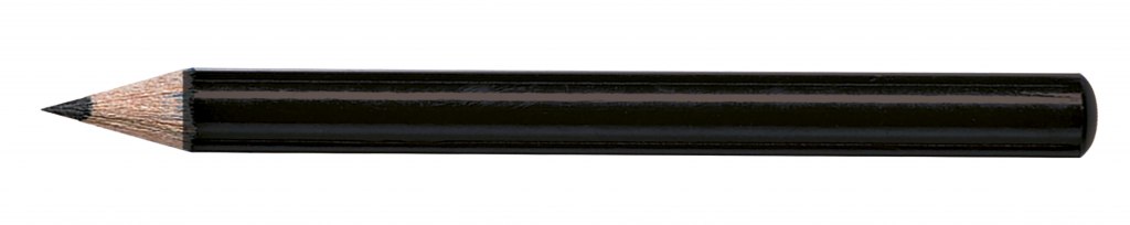 PENCIL BLACK SHINY d=7.3 length 87 mm
