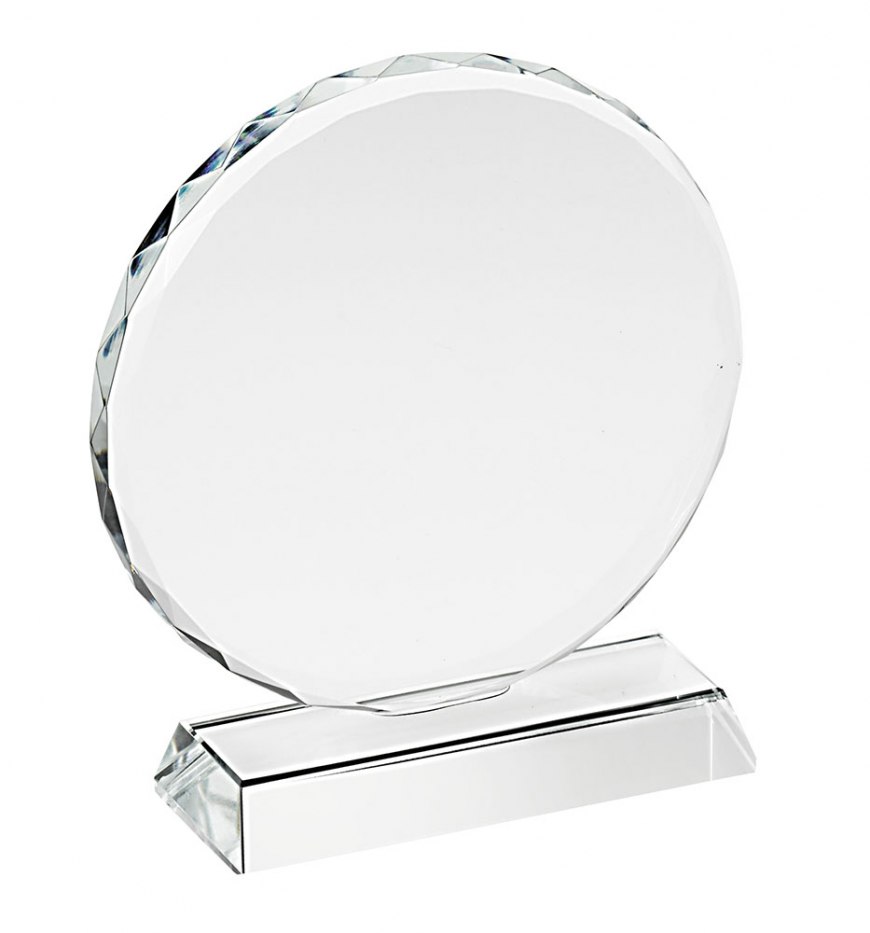 ROUND WORKED TROPHY diam 150mm BASE 19