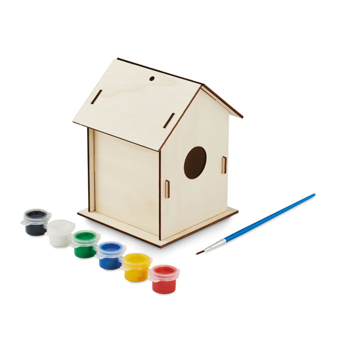 DIY wooden bird house kit