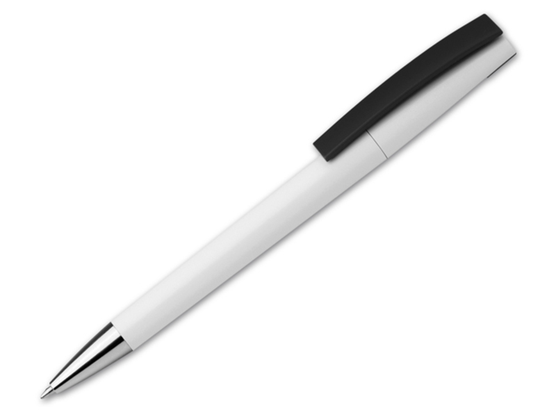 VIRGO plastic ball pen, blue refill, Black