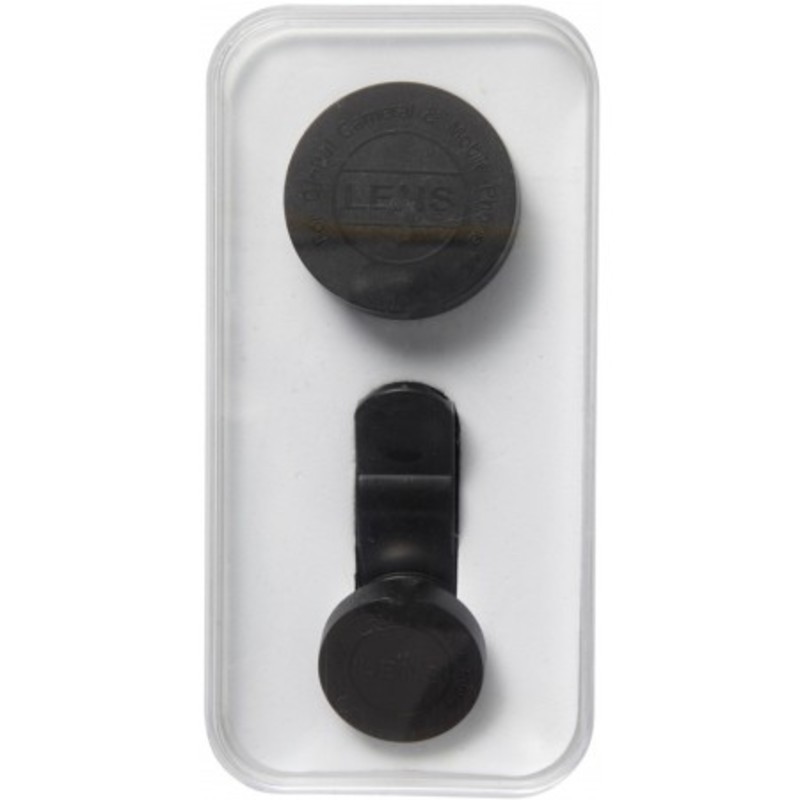 Set of two lenses for mobile phones