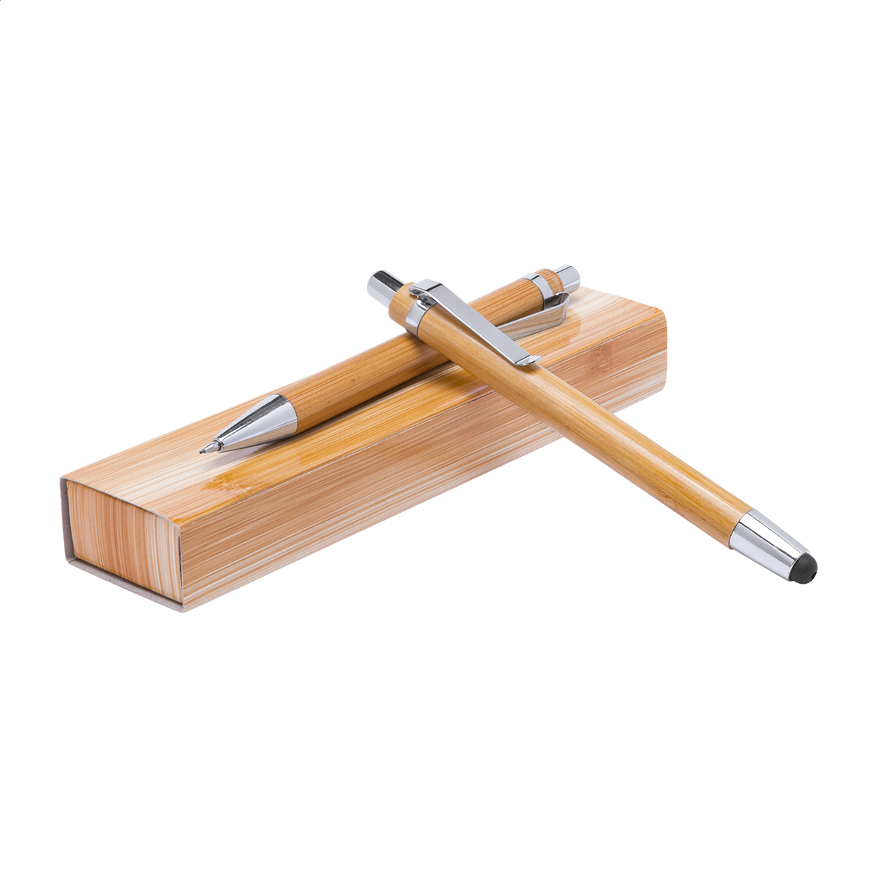 Seshania bamboo pen set
