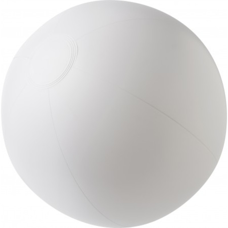 PVC inflatable beach ball.