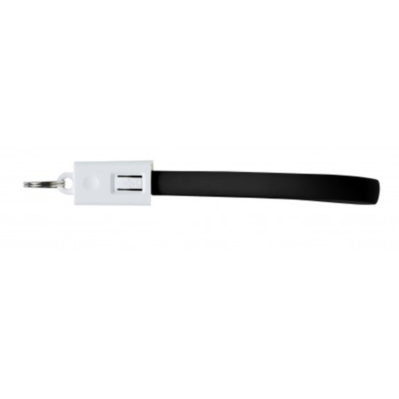Charging cable and key holder in one