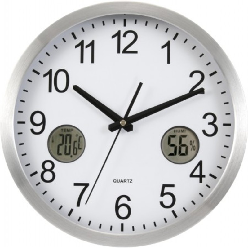 Plastic, 30cm wall clock
