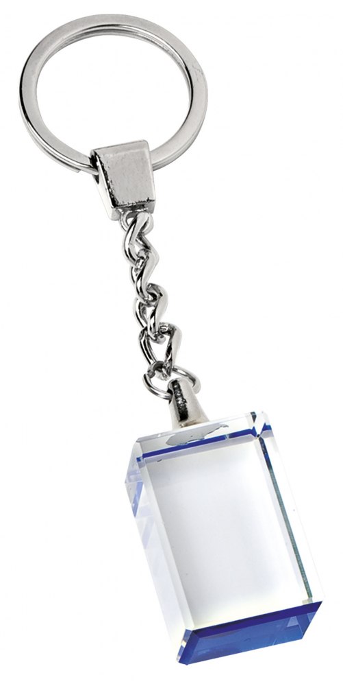 KEYCHAIN CRYSTAL (NO BOX) - 20x30 mm