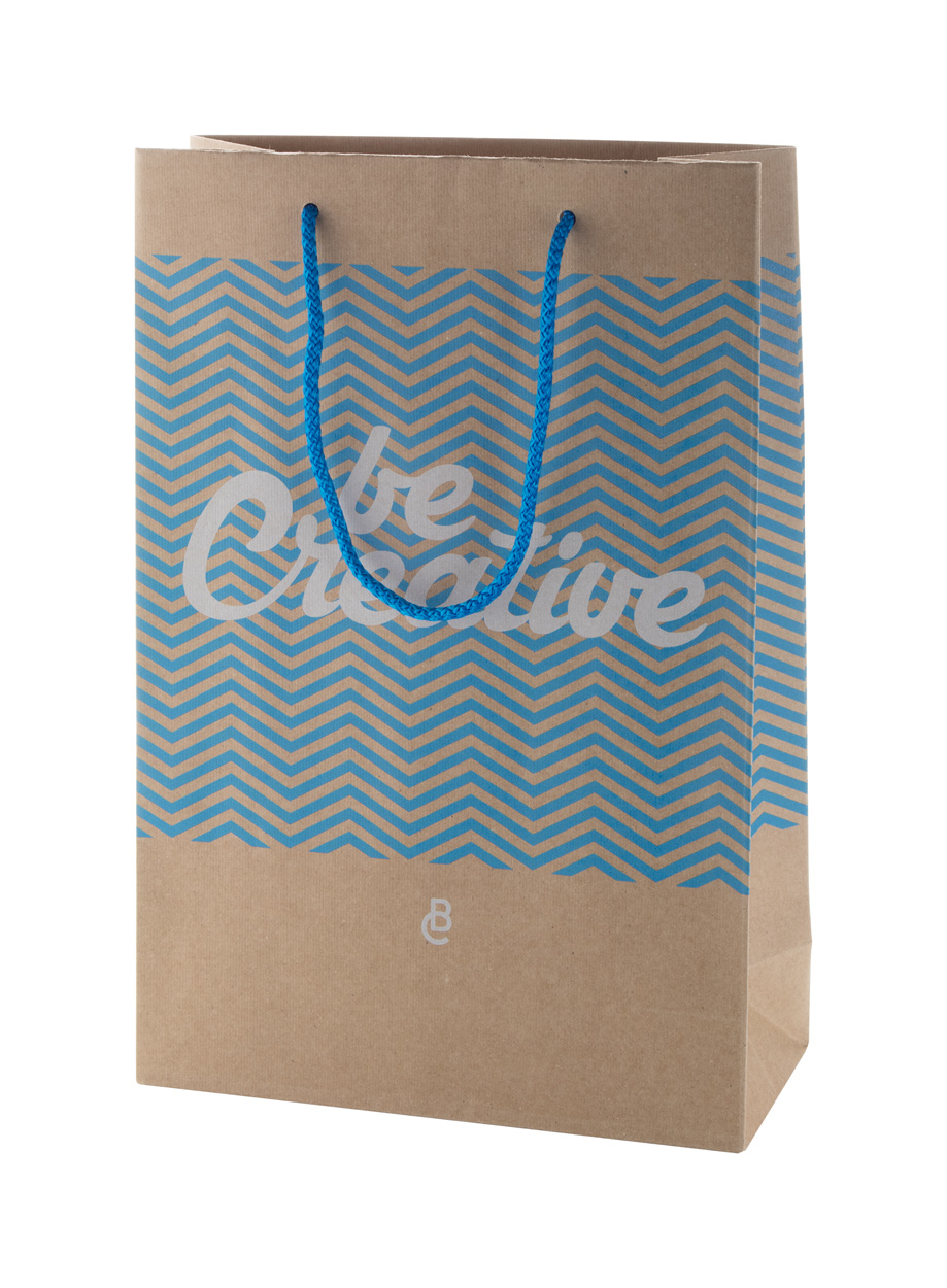 CreaShop M custom made paper shopping bag, medium