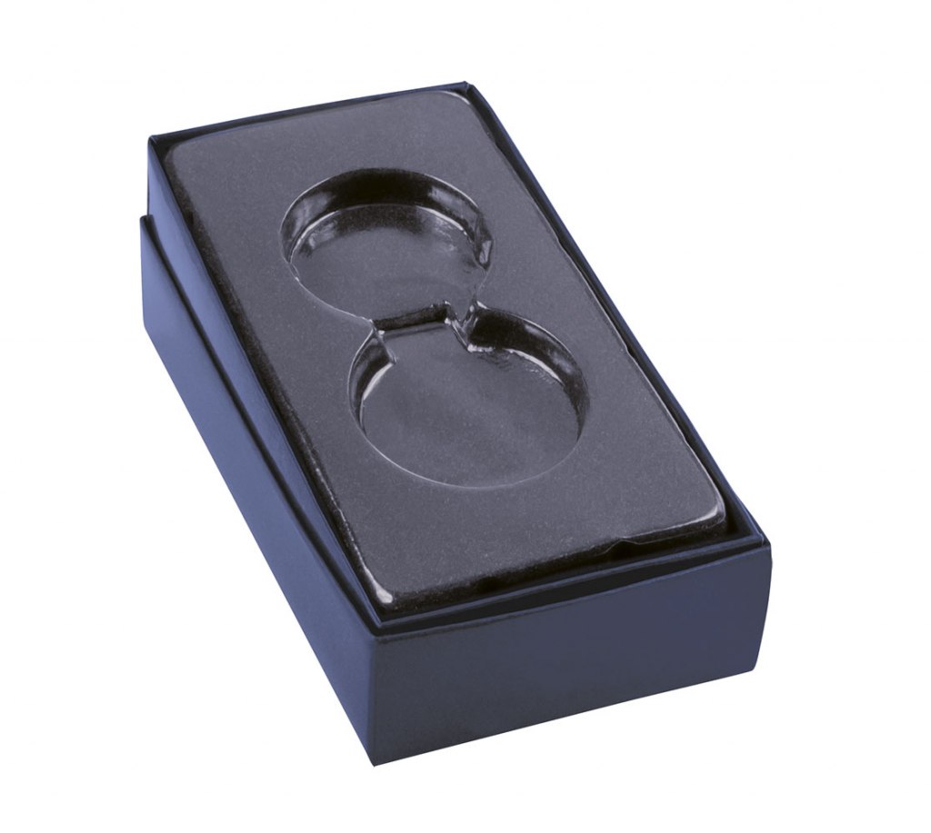 BLUE BOX 12X6X2.5 CM FOR KEY RING