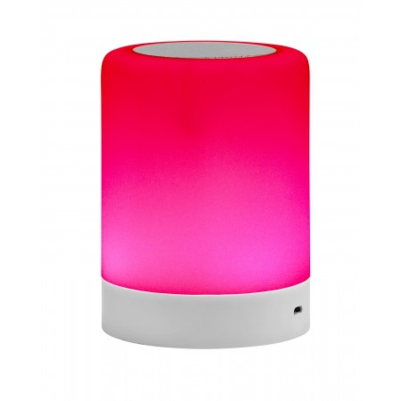 Wireless speaker with lights